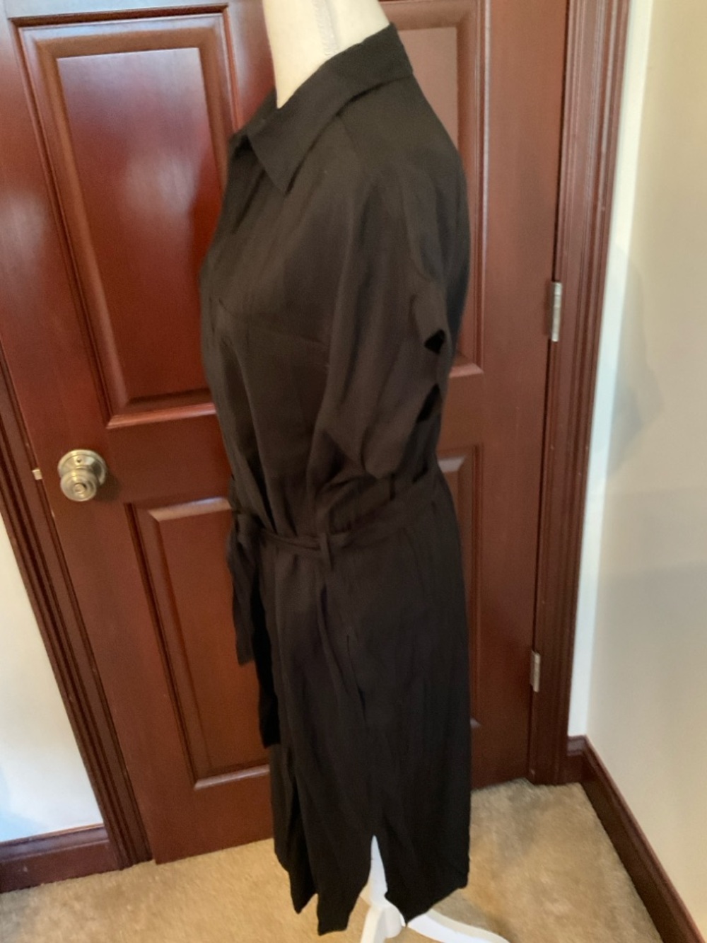 Max Studio Shirt Dress. Sz. Large NWT - Picture 4 of 5